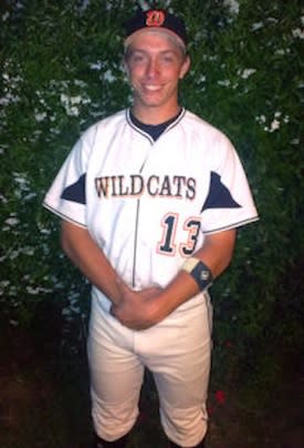 Brad Degnan set a California record with three home runs in a single inning — Family photo