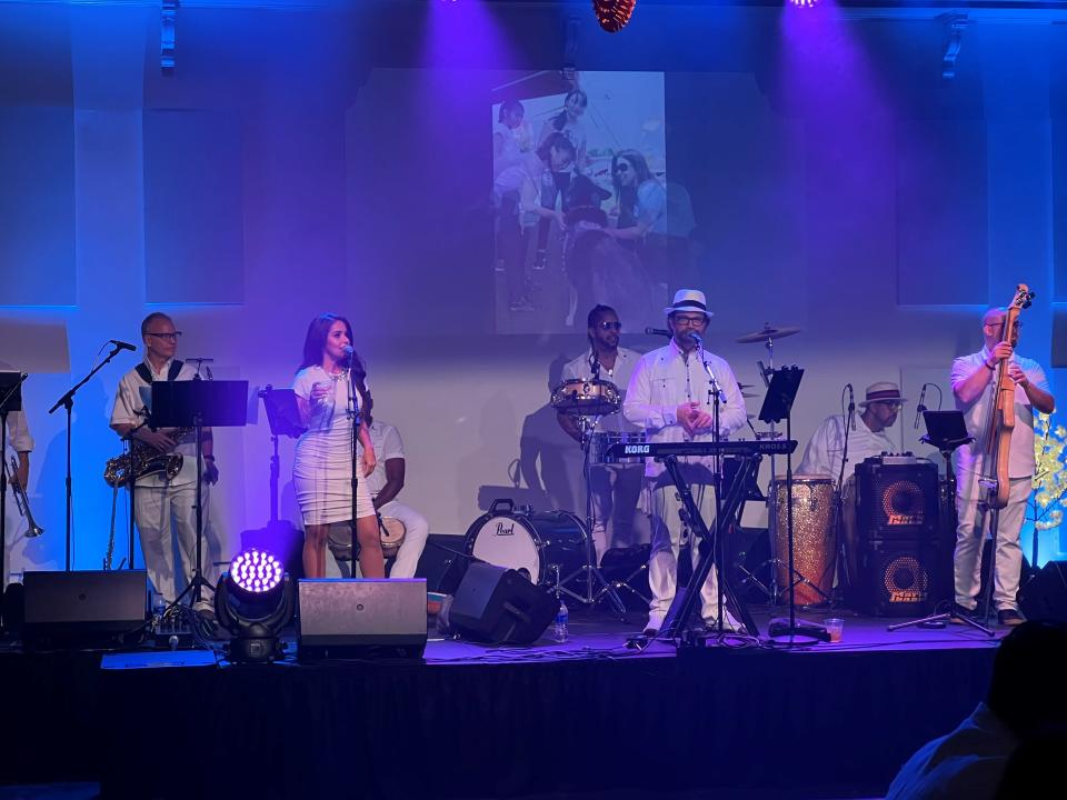 Live Music at the Havana Nights gala for the Hispanic Family Foundation on Saturday, Sept. 3, 2022, at Plaza Mariachi.