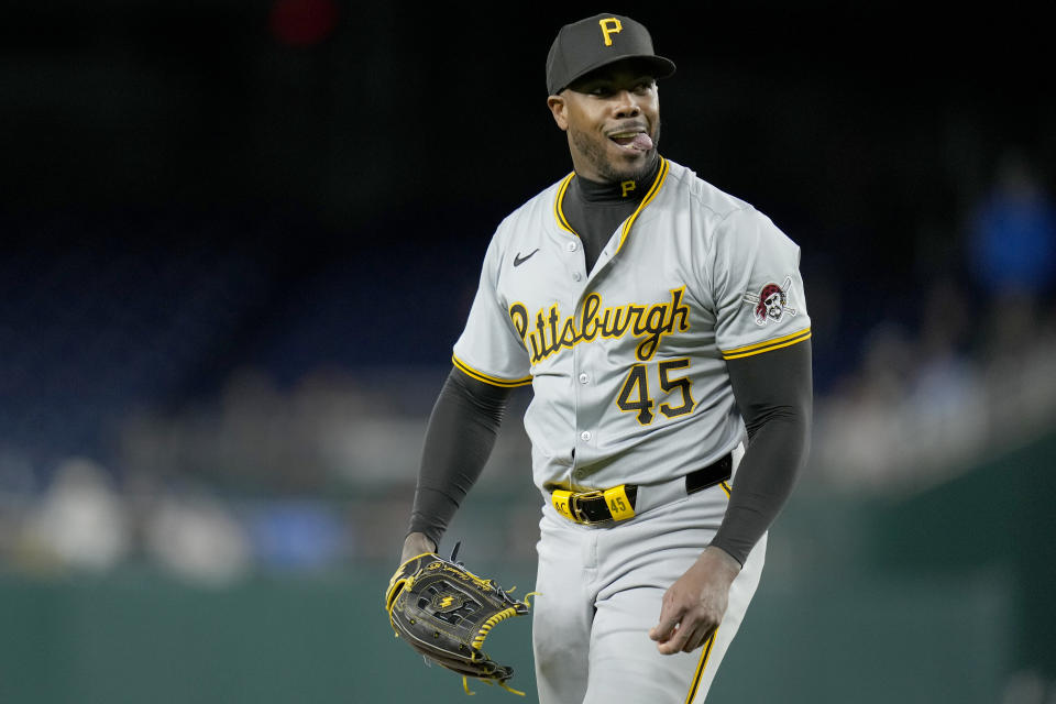 Aroldis Chapman。（Photo by Jess Rapfogel/Getty Images）