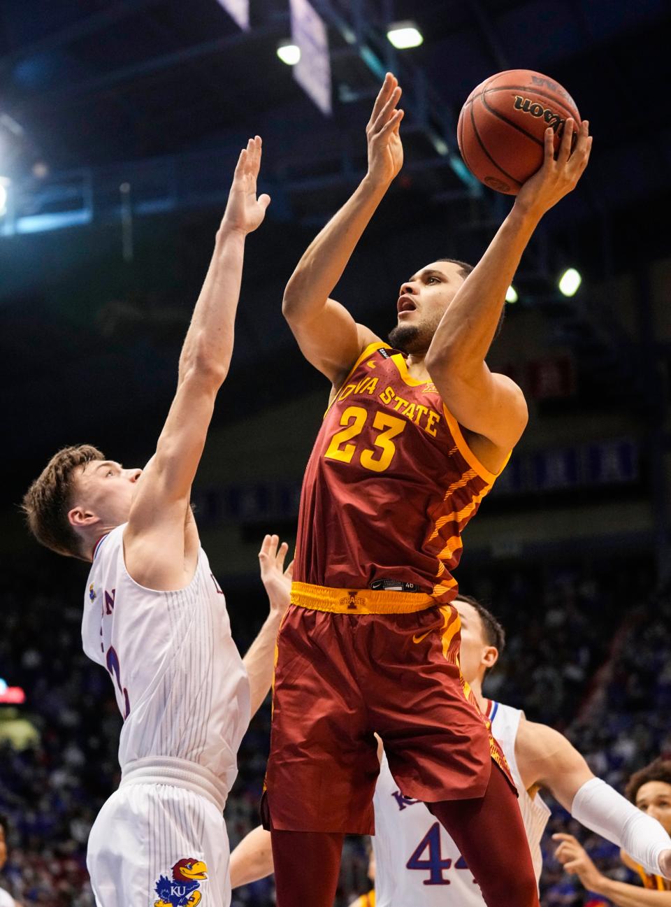 Iowa State's Tristan Enaruna has entered the transfer portal.