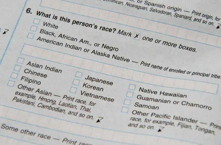 The official 2010 US Census form asked respondents to fill out information about their race and/or ethnicity