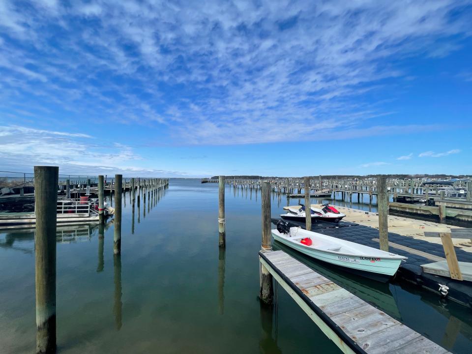 Rehoboth Bay Marina in Dewey Beach March 27, 2023.