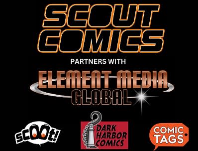 Scout Comics & Entertainment Holdings, Inc. partners with Element Media Global, a wholly owned subsidiary of Element Global, Inc. (OTC:ELGL), to further expand into comics, original graphic novels, games and multimedia We aim to  - www.scoutcomics.com/ & www.elementglobal.com