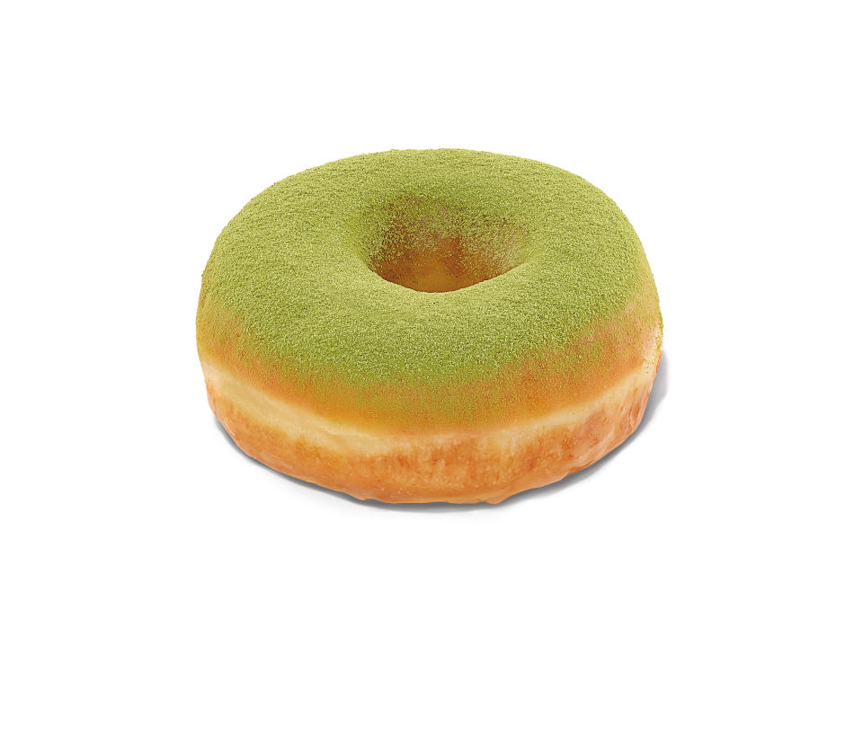 Dunkin' Matcha Donut (Courtesy Dunkin Donuts)