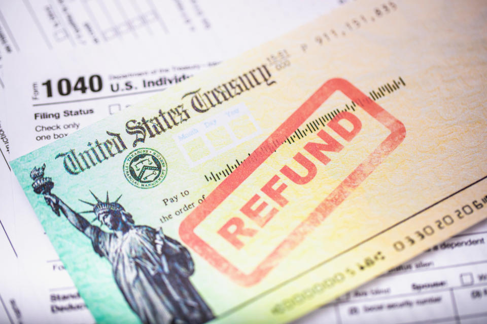 Tax refunds are higher so far this year. Here's the average amount.