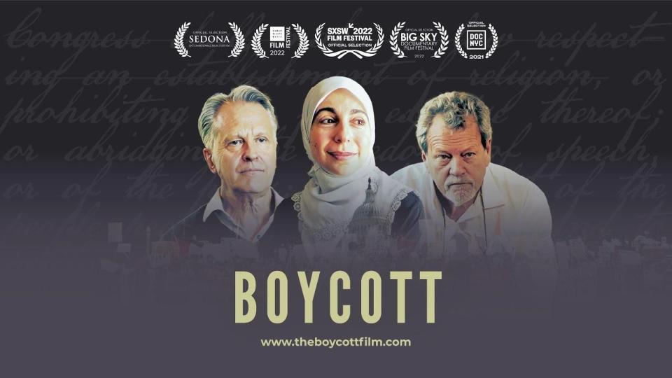 The Michigan premiere of award-winning filmmaker Julia Bacha's "BOYCOTT" will be at the Arab Film Festival in Dearborn.