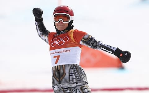 Ester Ledecka - Snowboarder Ester Ledecka shine the brightest on final day of Winter Olympics thanks to Miracle on Snow - Credit: Getty IMAGES