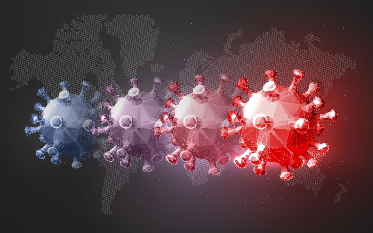 <span class="caption">The emergence of variants of concern in late 2020 marked a shift in the COVID-19 pandemic.</span> <span class="attribution"><span class="source">(Shutterstock)</span></span>