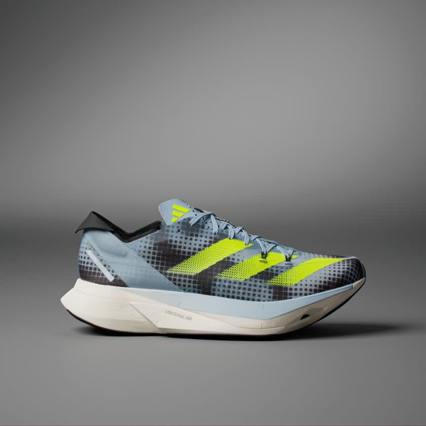 <p><a href="https://go.redirectingat.com?id=74968X1596630&url=https%3A%2F%2Fwww.adidas.com%2Fus%2Fadizero-adios-pro-3-running-shoes%2FIG3132.html&sref=https%3A%2F%2Fwww.runnersworld.com%2Fgear%2Fa45752392%2F2023-nyc-marathon-fastest-shoes%2F" rel="nofollow noopener" target="_blank" data-ylk="slk:Shop Now;elm:context_link;itc:0;sec:content-canvas" class="link ">Shop Now</a></p><p>Adizero Adios Pro 3</p><p>adidas.com</p><p>$250.00</p>