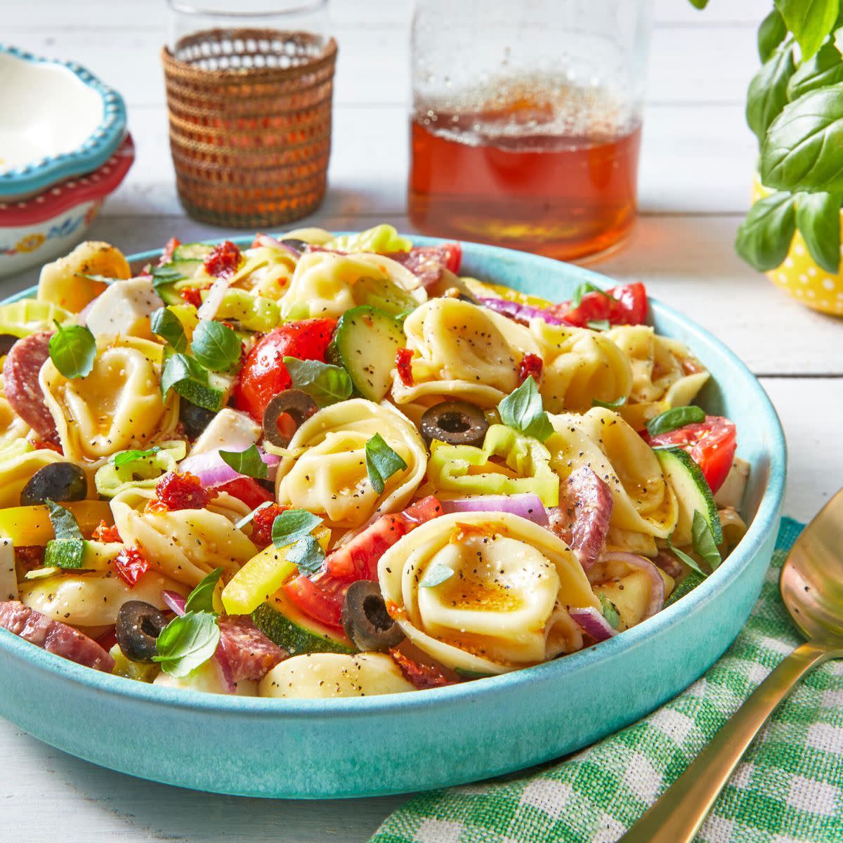 bell pepper recipes tortellini pasta salad