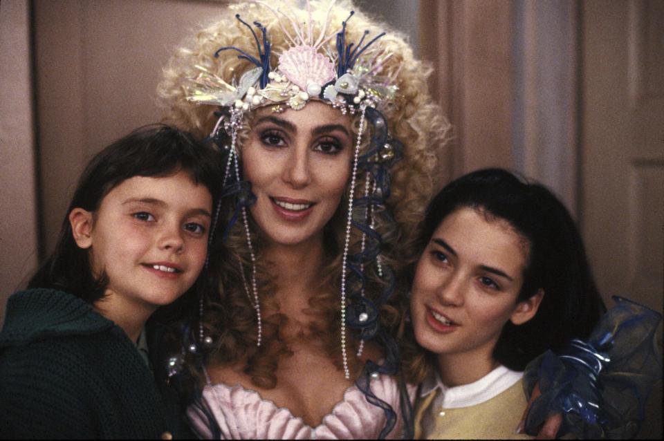Ende der 80er-Jahre startete Winona Ryder (Bild rechts, mit Christina Ricci und Cher) durch, "Meerjungfrauen küssen besser" war nur einer ihrer Erfolge. (Bild: Concorde Home Entertainment)