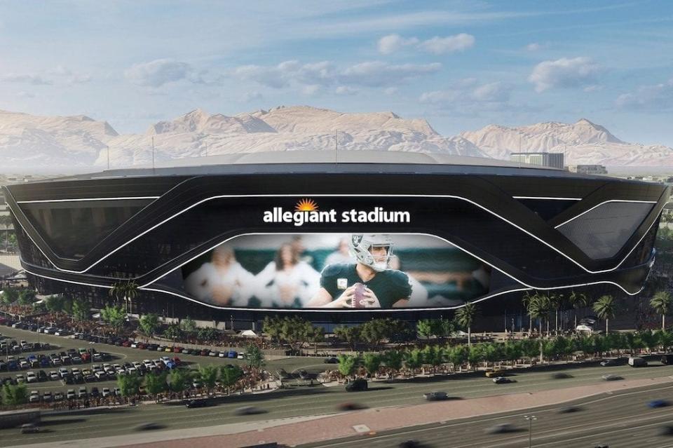 Allegiant Air Is Counting On New NFL Stadium in Vegas to Boost Recognition