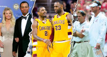 <p>Kyrie Irving’s trade to the Celtics on Tuesday breaks up the Cavaliers’ championship-winning duo of LeBron James and Irving, but it’s not the first time we’ve seen an A-list sports celebrity relationship fall apart at the peak of its power. </p>