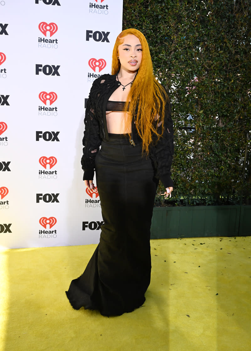 Ice Spice at the 2024 iHeartRadio Music Awards held at the Dolby Theatre on April 1, 2024 in Los Angeles, California.