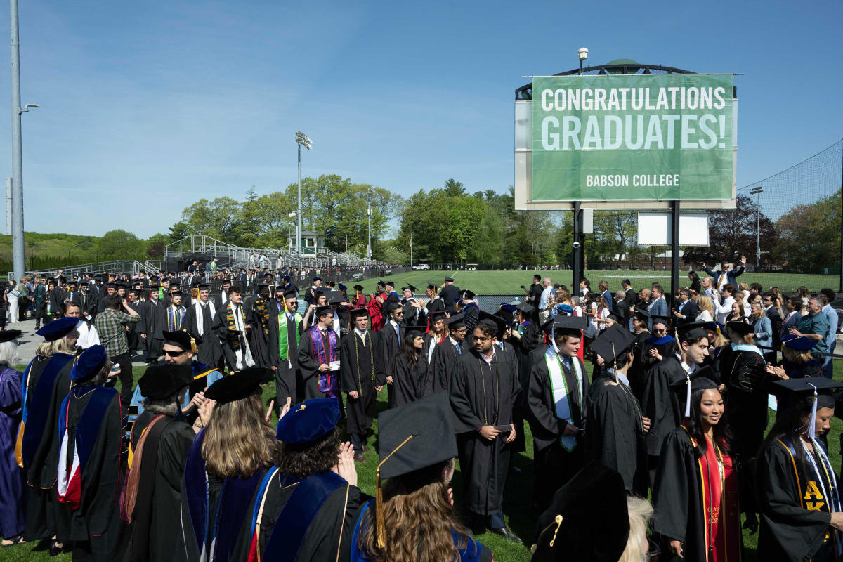 Babson College Commencement Ceremonies Celebrate the Class of 2023