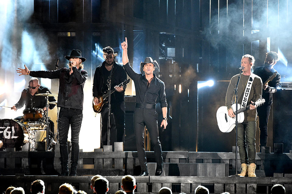 Brian Kelley, Tim McGraw & Tyler Hubbard