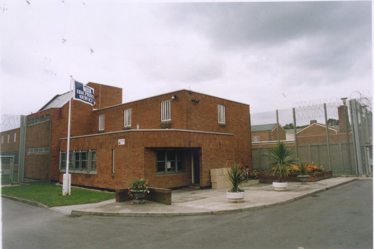 Kirklevington Prison near Yarm, pictured in 1998 after it became a resettlement prison