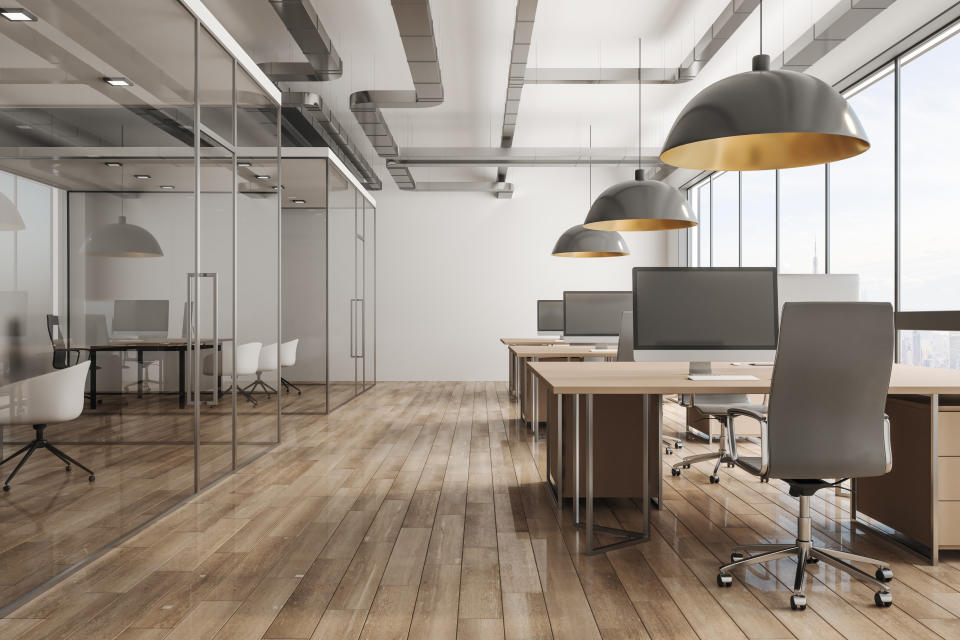 Most businesses anticipate reducing their office footprint over the next two years. Photo: Getty