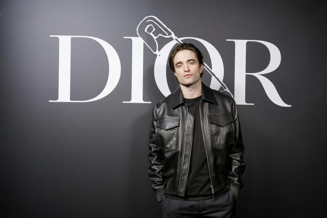 Robert Pattinson Attend's Dior Homme's Paris Show with Michael B