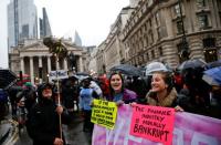 Extinction Rebellion protest in London