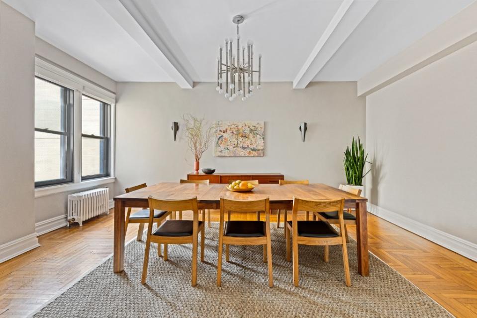 A formal dining area. Allyson Lubow