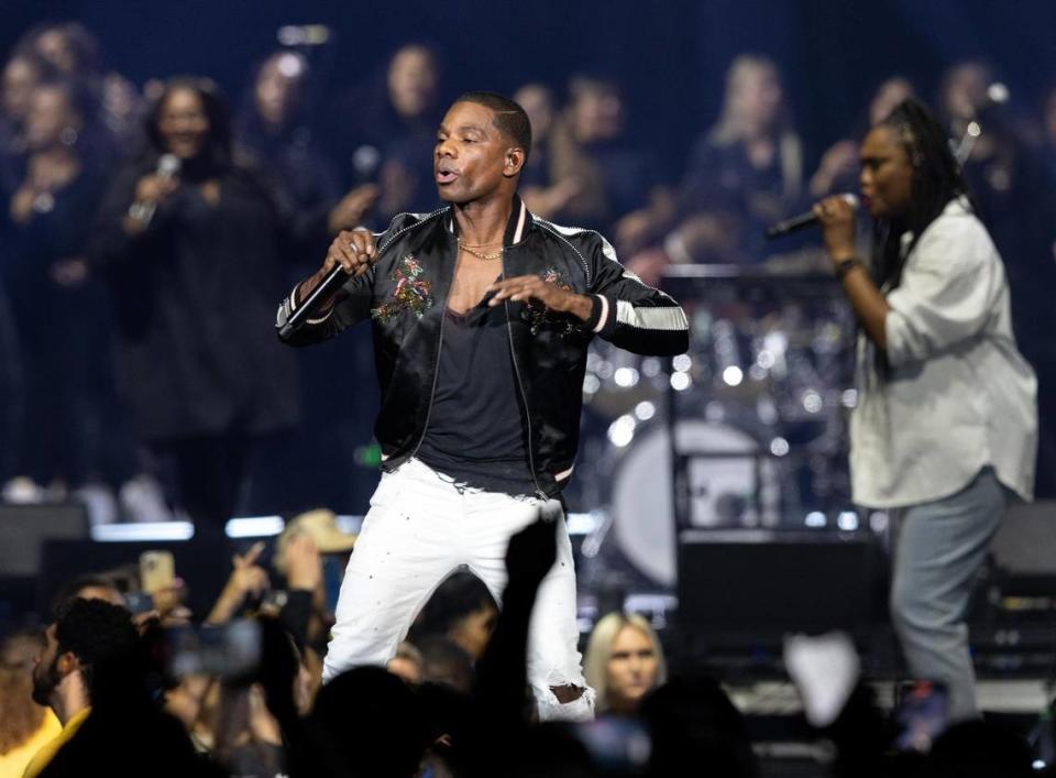 Kirk Franklin brings the Reunion Tour to South Florida. Alberto E. Tamargo/Sipa USA