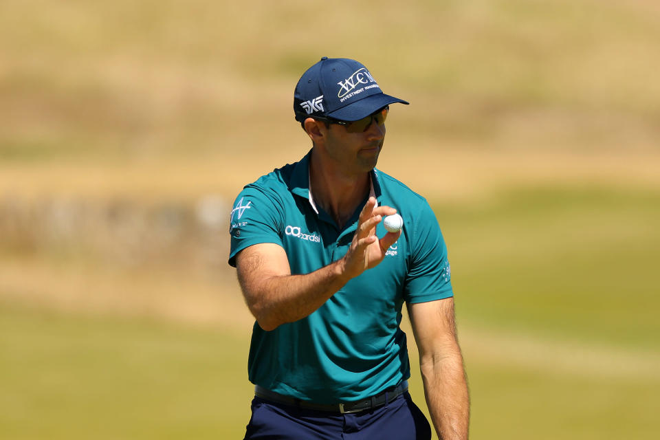 La ronda récord de Cameron Tringale, la carnicería de pot bunker entre cinco conclusiones de la primera ronda del jueves en el Genesis Scottish Open