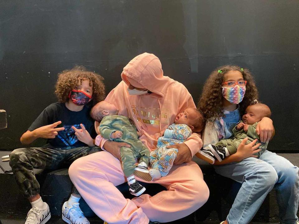 Nick Cannon and his kids