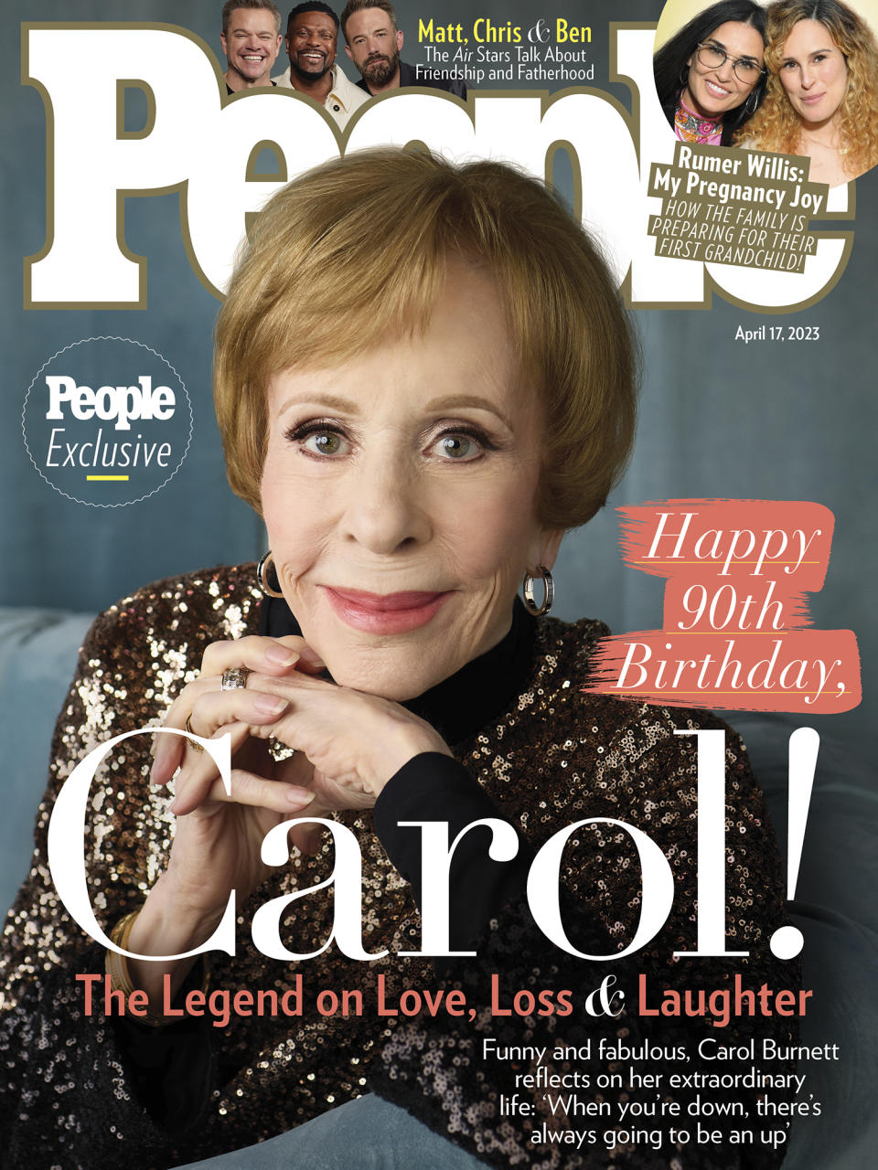 Carol Burnett's PEOPLE Cover Story