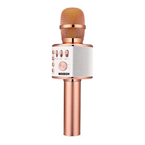 4) Wireless Bluetooth Karaoke Microphone