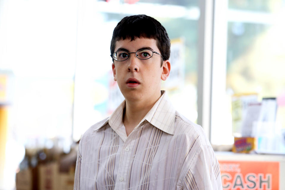 McLovin looking worried