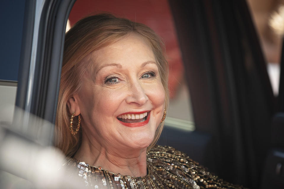 KARLOVY VARY, CZECH REPUBLIC - JULY 08: Patricia Clarkson attends the 57th Karlovy Vary International Film Festival on July 08, 2023 in Karlovy Vary, Czech Republic.  The annual Karlovy Vary International Film Festival is the largest film festival in the Czech Republic. (Photo by Gabriel Kuchta/Getty Images)