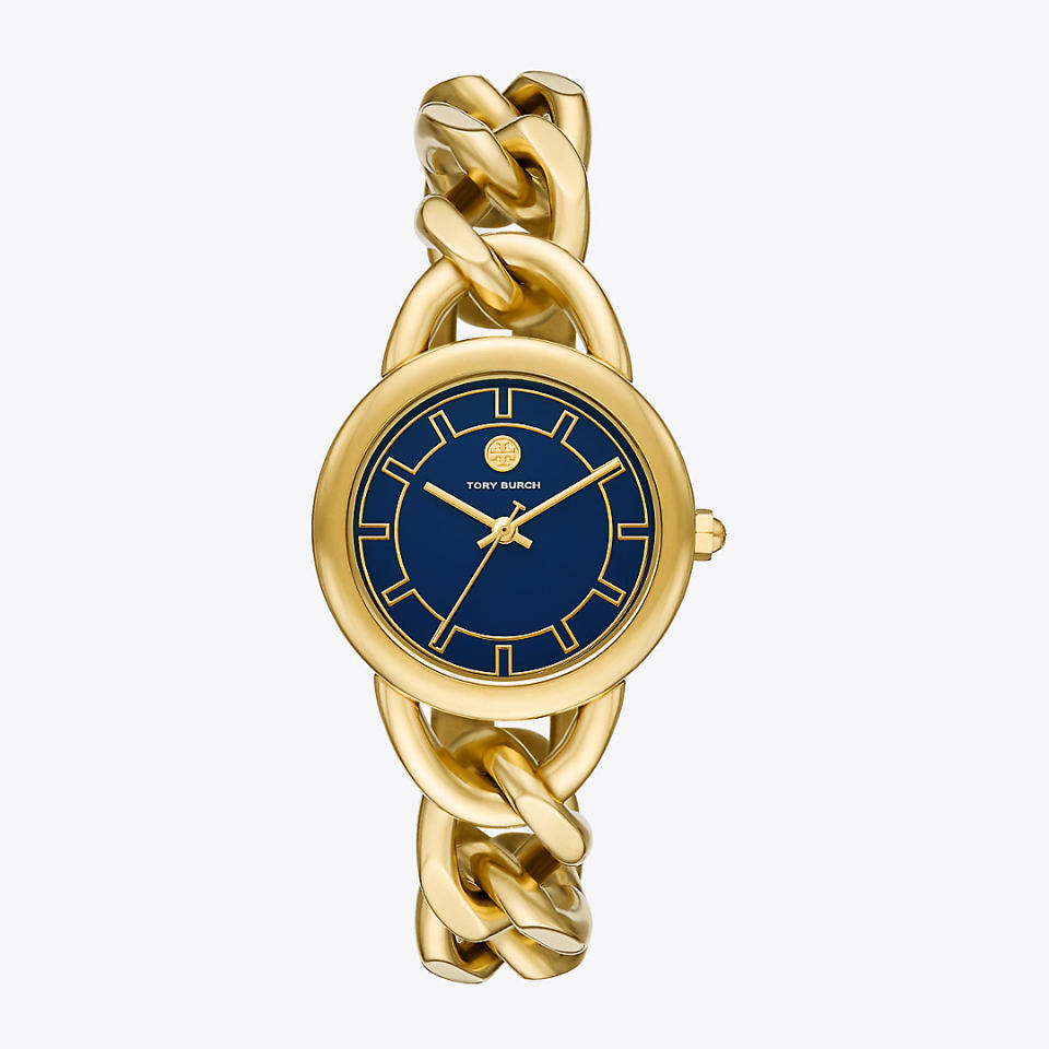 <p><a href="https://go.redirectingat.com?id=74968X1596630&url=https%3A%2F%2Fwww.toryburch.com%2Fen-us%2Fwatches%2Fstrap-watches%2Fravello-watch-gold-tone-32-x-40-mm%2FTBW7212.html&sref=https%3A%2F%2Fwww.townandcountrymag.com%2Fstyle%2Ffashion-trends%2Fg42998995%2Ftory-burch-sale%2F" rel="nofollow noopener" target="_blank" data-ylk="slk:Shop Now;elm:context_link;itc:0;sec:content-canvas" class="link ">Shop Now</a></p><p>Ravello Watch</p><p>$179.00</p><p>toryburch.com</p><span class="copyright">Tory Burch</span>