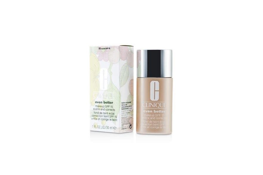 Clinique Even Better Makeup SPF 15{: rel=nofollow}, $30