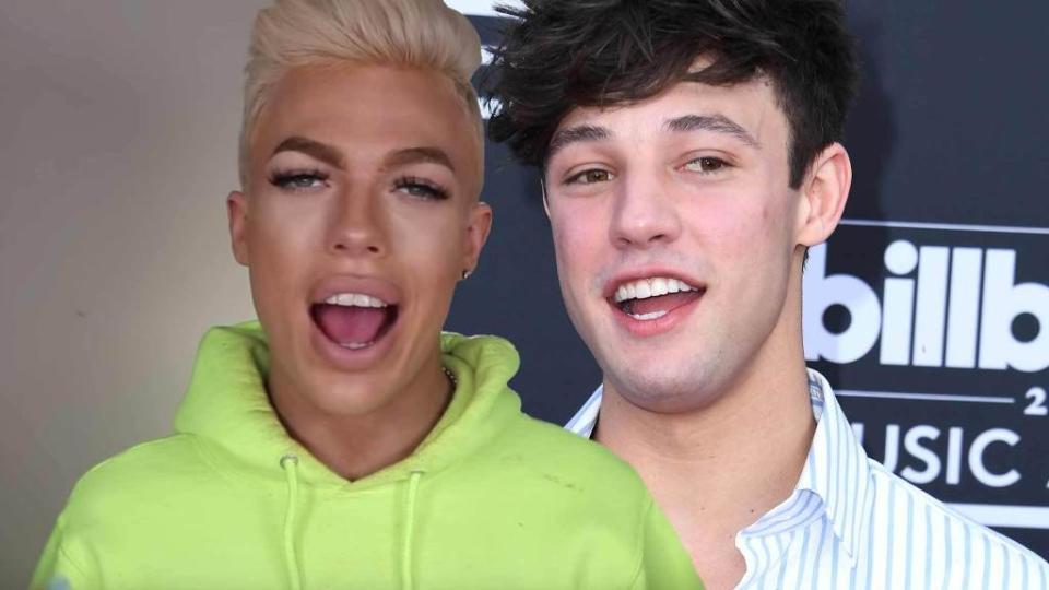 <p>Cameron Dallas is being accused of being homophobic after a makeup artist claims the reality star threw a bottle of water on him during a party in the artist’s house. Cole Carrigan claims that Dallas poured a bottle of water on his pants, completely unprovoked, while Carrigan was talking to a friend. He then confronted […]</p> <p>The post <a rel="nofollow noopener" href="https://theblast.com/cameron-dallas-accused-homophobia-cole-carrigan/" target="_blank" data-ylk="slk:Cameron Dallas Accused of Homophobia by Makeup Artist Who Claims the Reality Star Threw Water on Him;elm:context_link;itc:0;sec:content-canvas" class="link ">Cameron Dallas Accused of Homophobia by Makeup Artist Who Claims the Reality Star Threw Water on Him</a> appeared first on <a rel="nofollow noopener" href="https://theblast.com" target="_blank" data-ylk="slk:The Blast;elm:context_link;itc:0;sec:content-canvas" class="link ">The Blast</a>.</p>