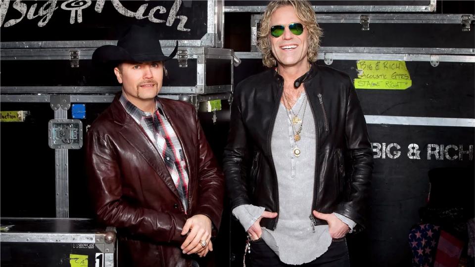 Big & Rich play Hard Rock Casino Ballroom on Friday.