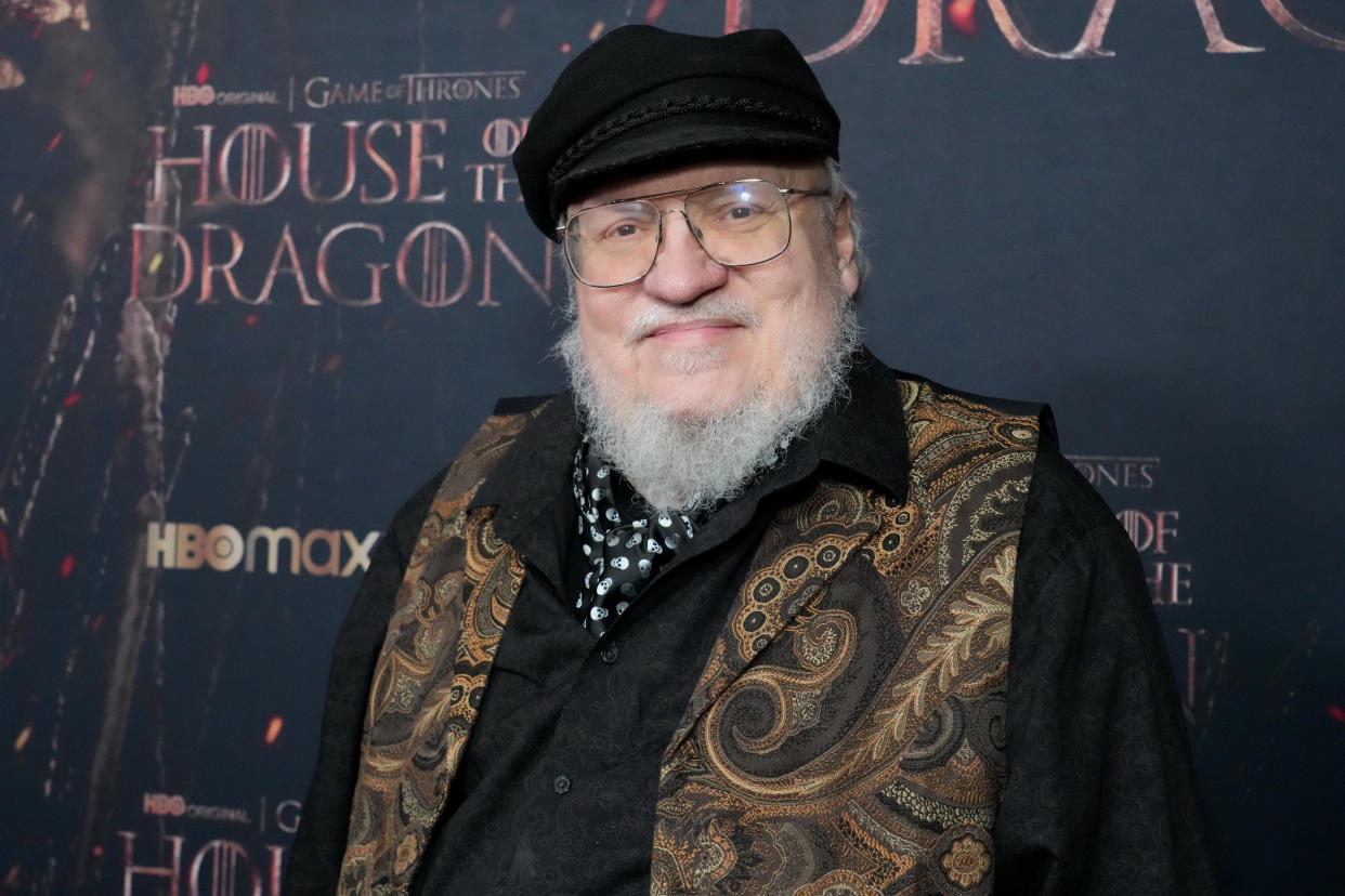  George R.R. Martin at an event for House of the Dragon
