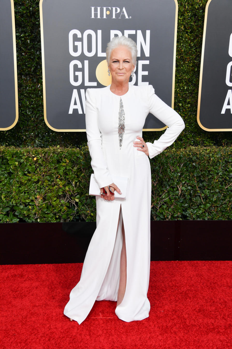 Jamie Lee Curtis aux Golden Globes 2019