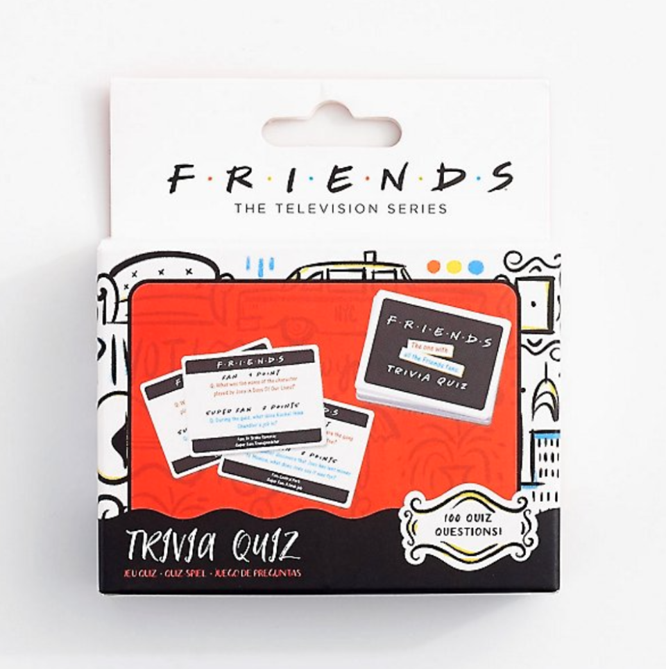 Friends Trivia Card Game
