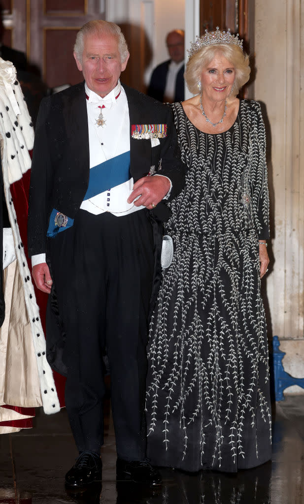 King Charles, Queen Camilla, coronation reception, Mansion House