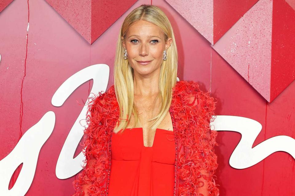 <p>Dominic Lipinski/Getty</p> Gwyneth Paltrow at The Fashion Awards 2023 presented by Pandora at the Royal Albert Hall in London on Dec. 4, 2023