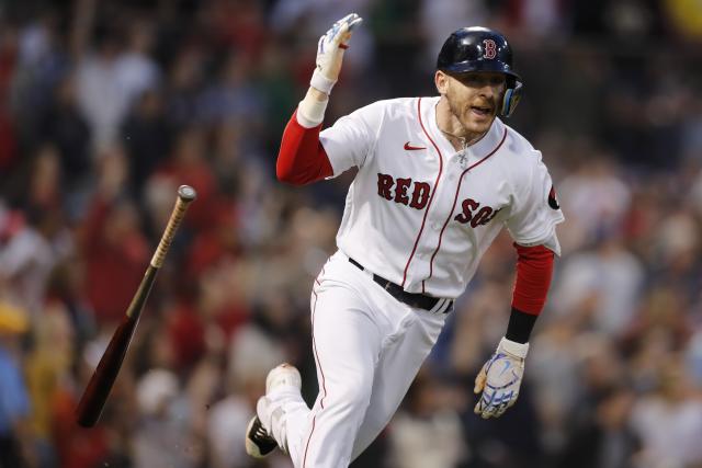 Jonny Gomes caught Trevor Story's first Red Sox grand slam on Green Monster,  then signed ball and gave it to him in clubhouse 