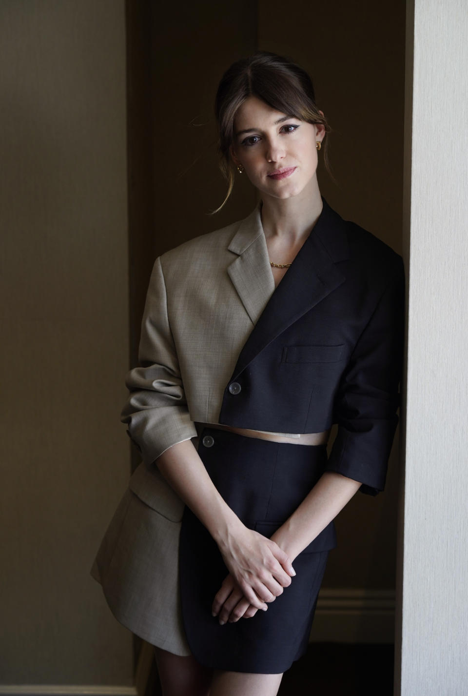 Daisy Edgar-Jones, a cast member in the film "Where the Crawdads Sing," poses for a portrait at the London Hotel, Friday, July 8, 2022, in West Hollywood, Calif. (AP Photo/Chris Pizzello)