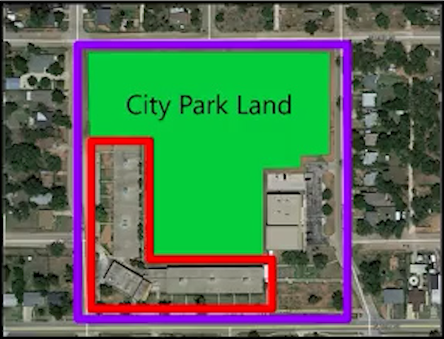 <em>Fannin property ownership (AISD meeting slide)</em>