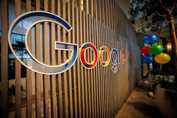 PHOTO: A view of the main lobby of building BV200, during a tour of Google's new Bay View Campus in Mountain View, Calif., May 16, 2022. (Peter Dasilva/Reuters, FILE)