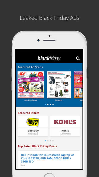 Black Friday 2014 App by Slickdeals