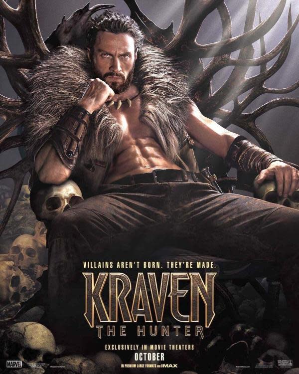 Poster oficial de Kraven el cazador