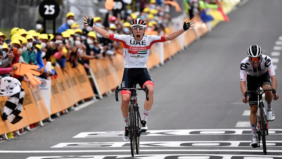 Tadej Pogacar Tour de France favorite aims to defend title in 2021.