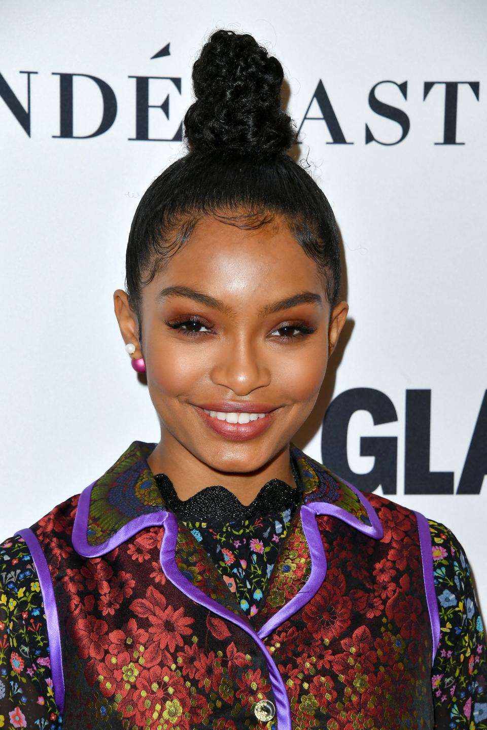 Yara Shahidi's Braided Topknot