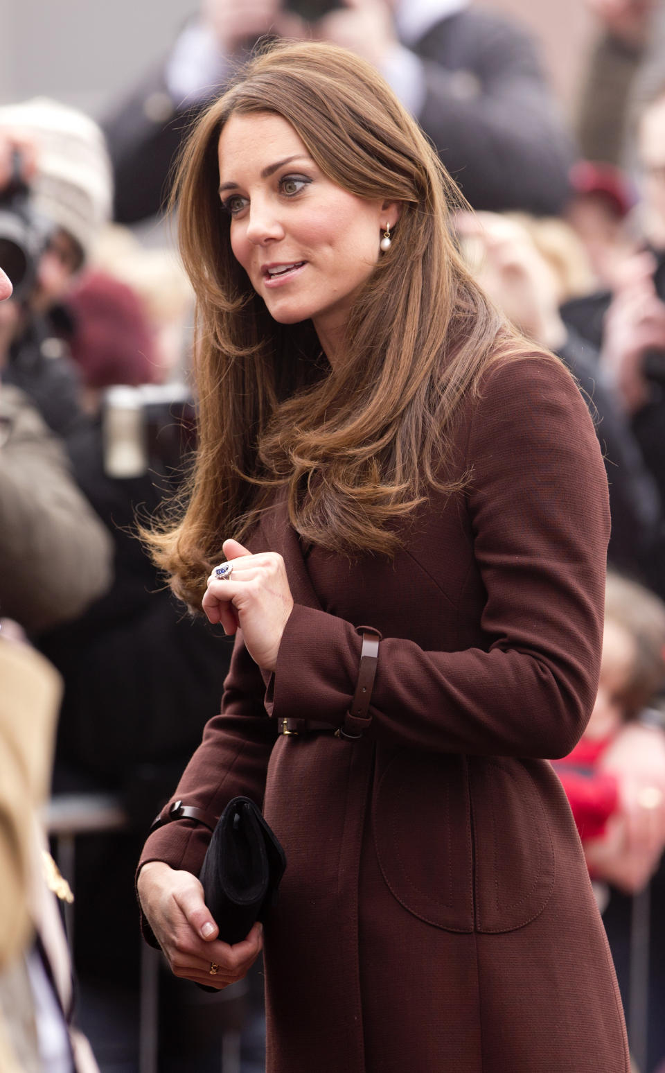 March 5, 2013: Kate Middleton in Grimsby, England